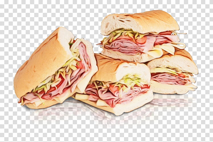 Junk Food, Ham And Cheese Sandwich, Muffuletta, Cheeseburger, American Cuisine, Submarine Sandwich, Breakfast Sandwich, Fast Food transparent background PNG clipart