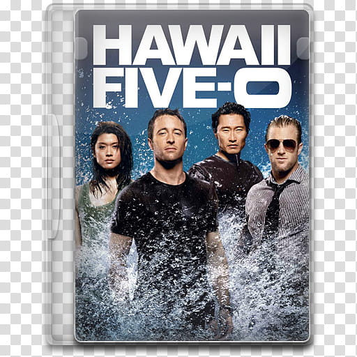 TV Show Icon , Hawaii Five-, Hawaii Five-O DVD case transparent background PNG clipart