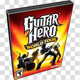 PC Games Dock Icons v , Guitar Hero World Tour transparent background PNG clipart