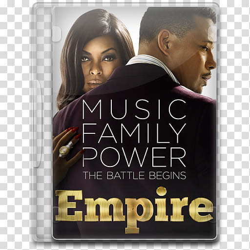 TV Show Icon Mega , Empire, rectangular case with Music Family Power The Battle Begins Empire poster illustration transparent background PNG clipart