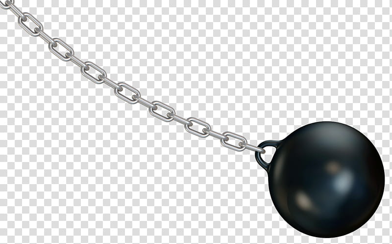 Metal, Wrecking Ball, Chain, Ball And Chain, Jewellery, Pendant, Pearl, Body Jewelry transparent background PNG clipart