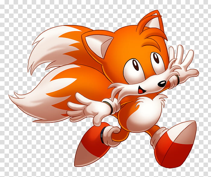 Classic Tails, Classic Tails character transparent background PNG clipart