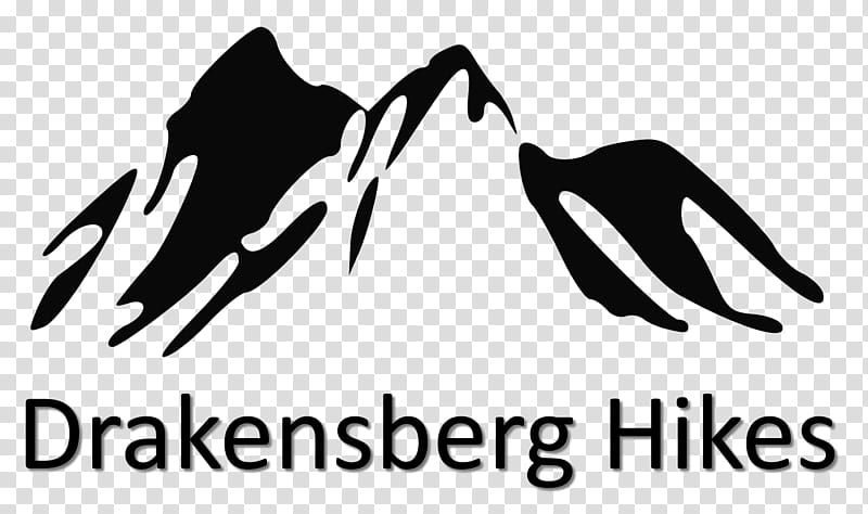 Camping, Hiking, Drakensberg, Logo, Trail, Lesotho, Black, Black And White transparent background PNG clipart