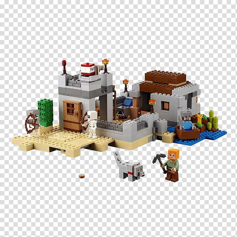 LEGO Minecraft The Desert Outpost transparent background PNG clipart