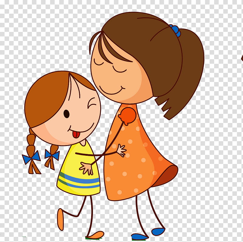 Kids Playing, Brother, Sibling, Sister, Drawing, Daughter, Cartoon, Child  transparent background PNG clipart | HiClipart