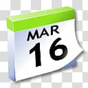 WinXP ICal, March  calendar art transparent background PNG clipart