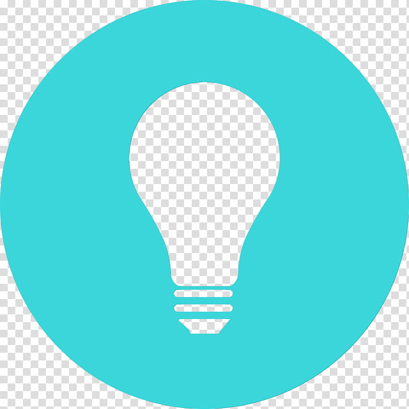 Light bulb, Watercolor, Paint, Wet Ink, Turquoise, Aqua, Lighting, Line transparent background PNG clipart