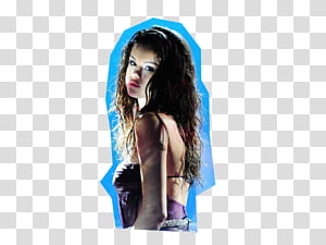 Selena Gomez , Selena Gomez in sleeveless top transparent background PNG clipart thumbnail