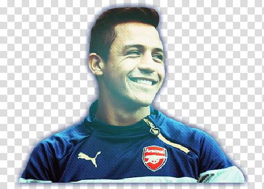 Alexis Sanchez ft AK Creative transparent background PNG clipart