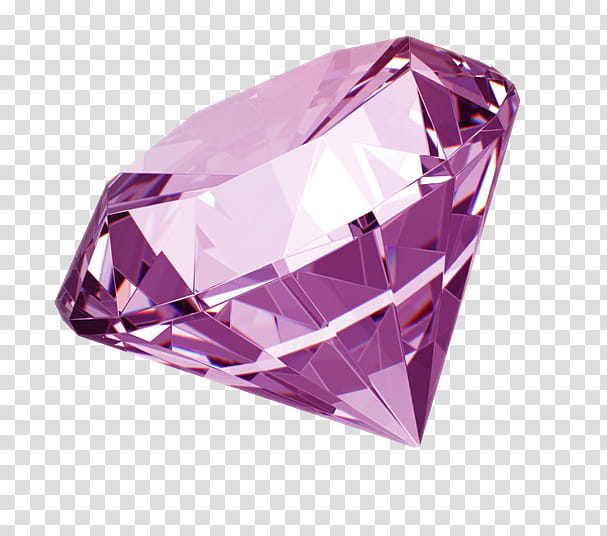 Diamond, purple gemstone illustration transparent background PNG clipart