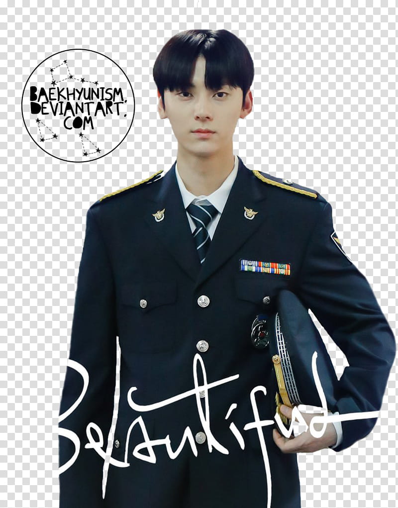 WANNA ONE BEAUTIFUL, man military suit transparent background PNG clipart