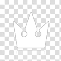 Kingdom Hearts Icons, Crown transparent background PNG clipart