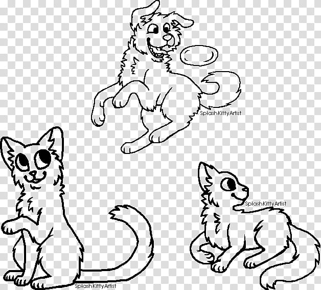 Free bases, dog and cat illustration transparent background PNG clipart