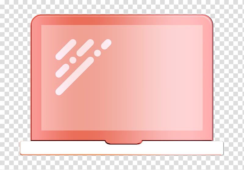 Macbook icon Technology Elements icon, Pink, Material Property transparent background PNG clipart