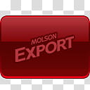 Verglas Set  Mercurochrome, Molson Export transparent background PNG clipart