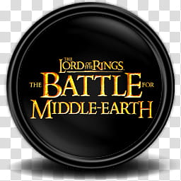 Game  Black, The Lord of the Rings The Battle for Middle-Earth text overlay transparent background PNG clipart