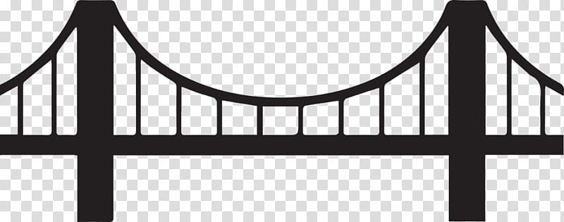 Golden, Golden Gate Bridge, Mackinac Bridge, Suspension Bridge, Line, Blackandwhite, Nonbuilding Structure transparent background PNG clipart