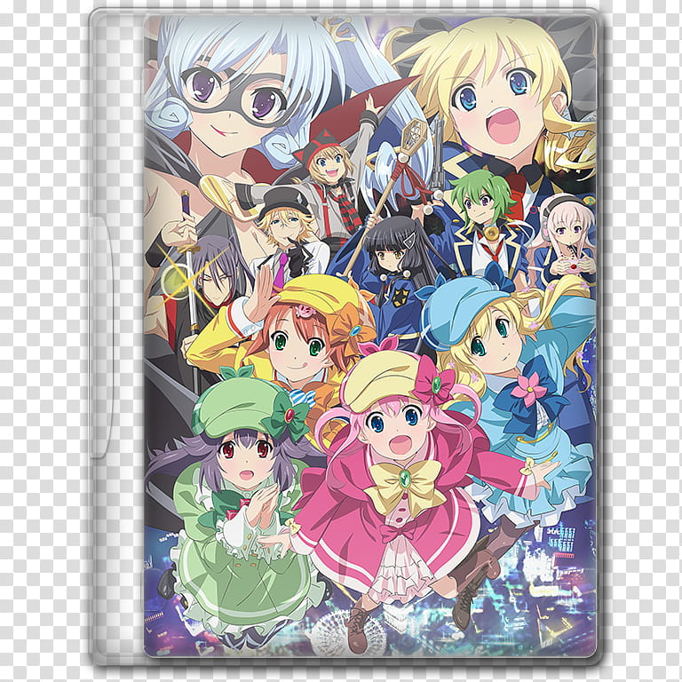 Anime  Winter Season Icon , Tantei Opera Milky Holmes; Arsene Karei naru Yokubou transparent background PNG clipart