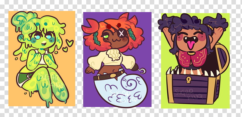 Monster Girl Adopts (/) OPEN transparent background PNG clipart