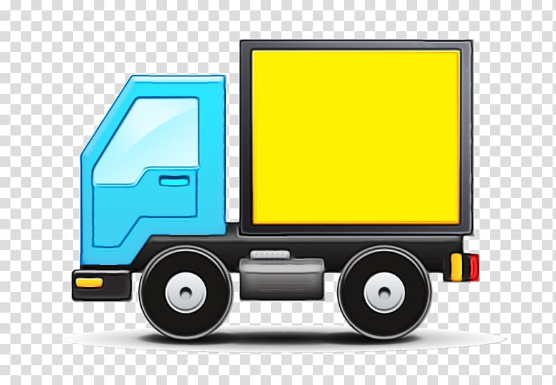 motor vehicle mode of transport transport commercial vehicle vehicle, Watercolor, Paint, Wet Ink, Truck, Garbage Truck, Freight Transport transparent background PNG clipart