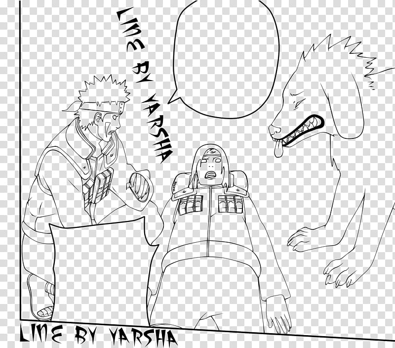 naruto manga  p  lineart, Naruto characters sketch transparent background PNG clipart