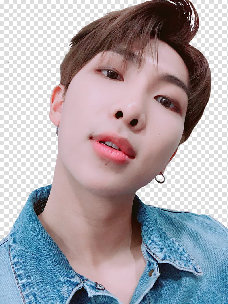 Kim Namjoon BTS transparent background PNG clipart