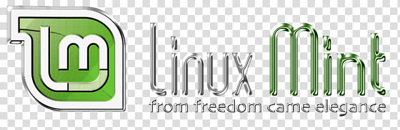 Linux Mint Chromed Logos, Linux Mint logo illustration transparent background PNG clipart