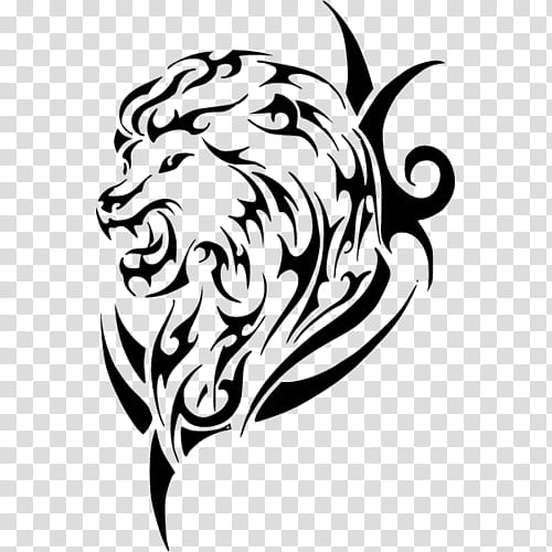 Lion Drawing, Tattoo, Sleeve Tattoo, Face Tattoo, Tattoo Ink, Tattoo Artist, Idea, Tiger transparent background PNG clipart