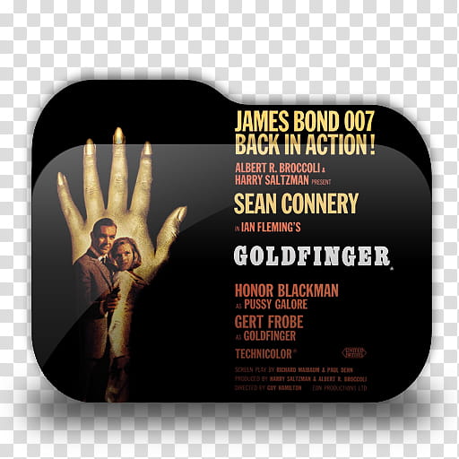 Goldfinger  transparent background PNG clipart