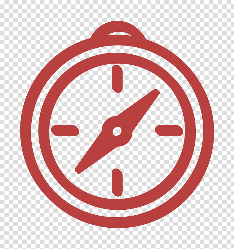 Red compass icon - Free red compass icons