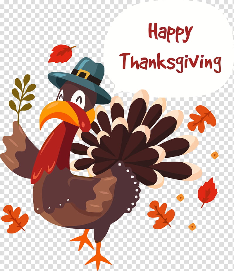thanksgiving turkey, Thanksgiving Turkey , Bird, Cartoon, Chicken, Rooster transparent background PNG clipart