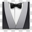 Leopard for Windows XP, men's black bow tie transparent background PNG clipart