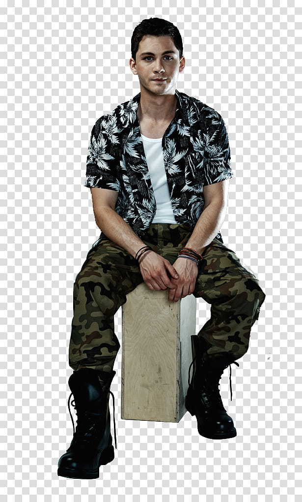 Logan Lerman Stupid transparent background PNG clipart