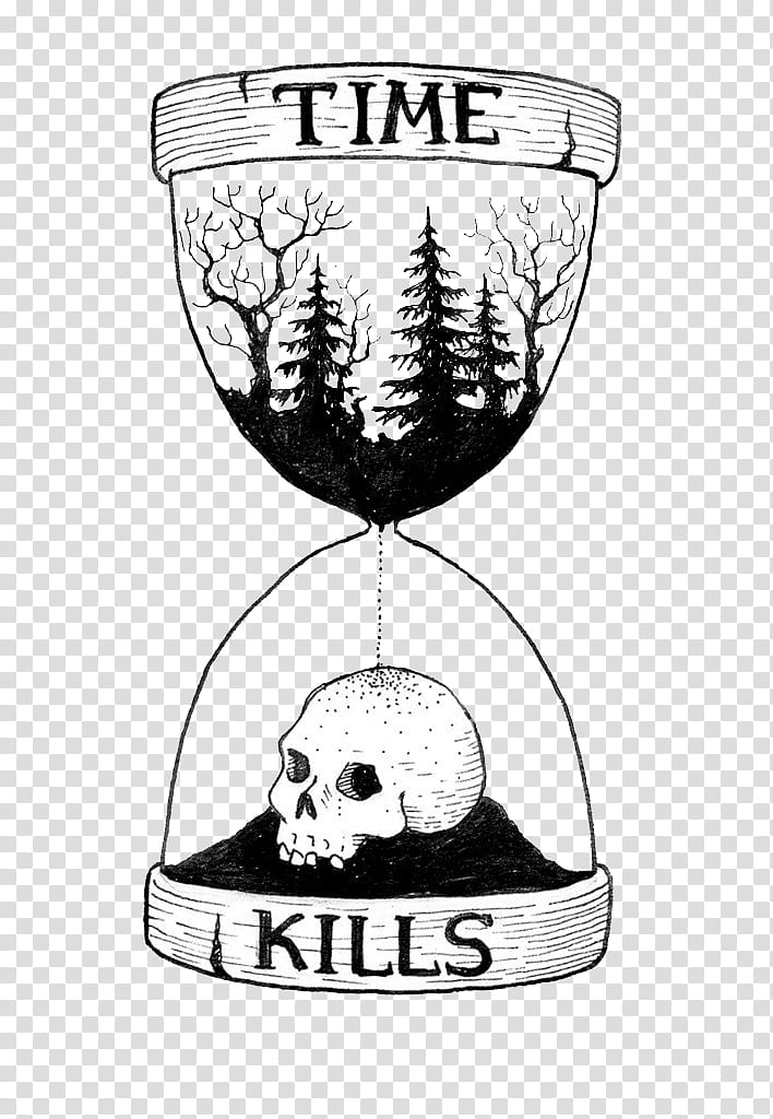 Overlays, time kills hour glass transparent background PNG clipart