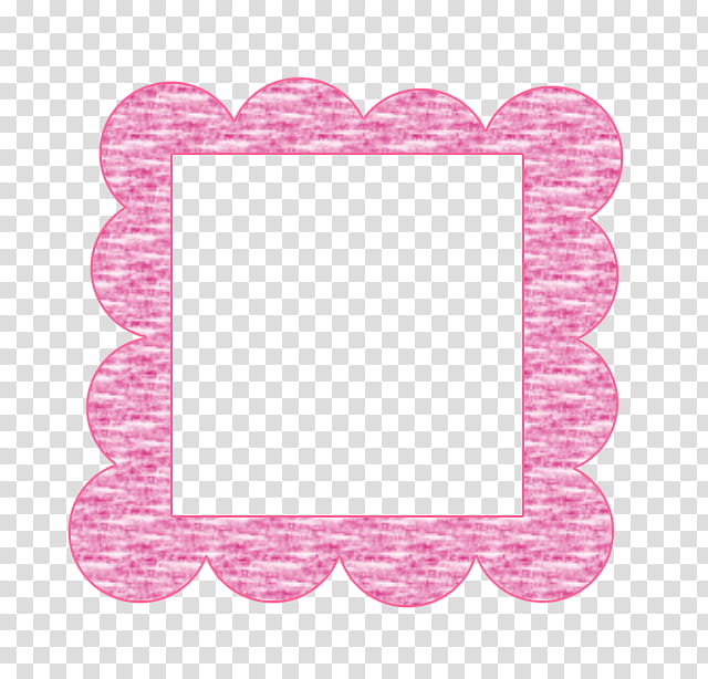 pink border frame art transparent background PNG clipart