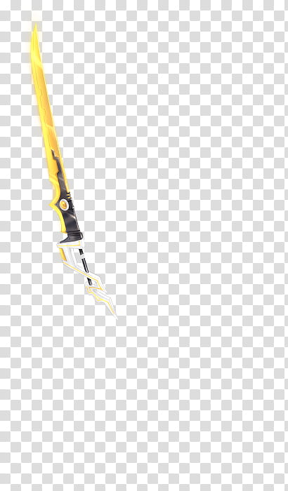 CDM nice to start , black and yellow sword transparent background PNG clipart