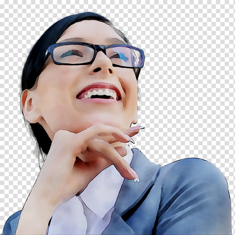 Woman Face, Glasses, Job Hunting, Examination, Educational Entrance Examination, Court, Certification, Civil Servant transparent background PNG clipart