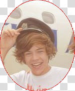 Harry Styles wears black peak cap transparent background PNG clipart