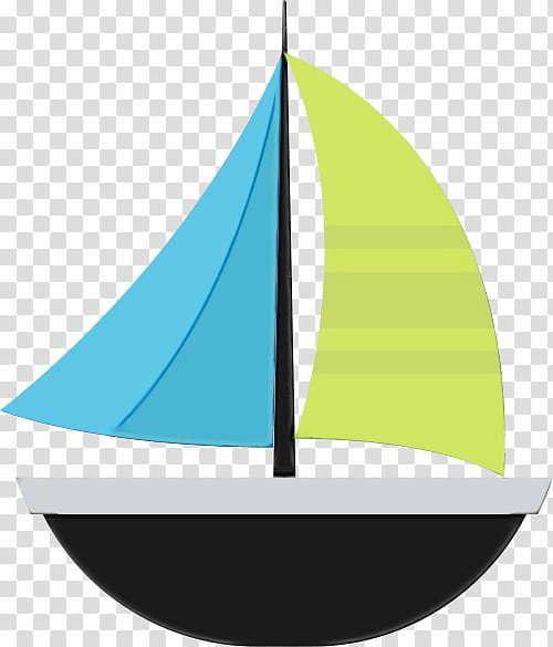 Ship, Watercolor, Paint, Wet Ink, Sail, Boat, Sailboat, Vehicle transparent background PNG clipart