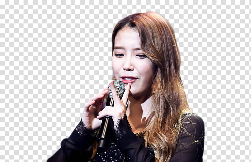 IU at Modern Times comeback showcase transparent background PNG clipart