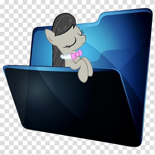 My little icons  , Octavia, gray little pony transparent background PNG clipart