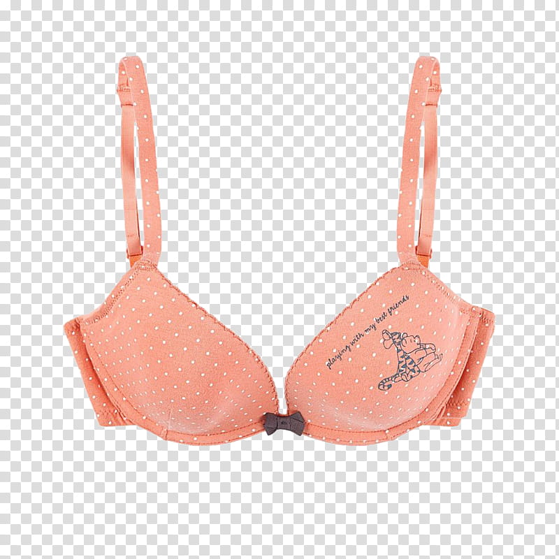 orange bra transparent background PNG clipart