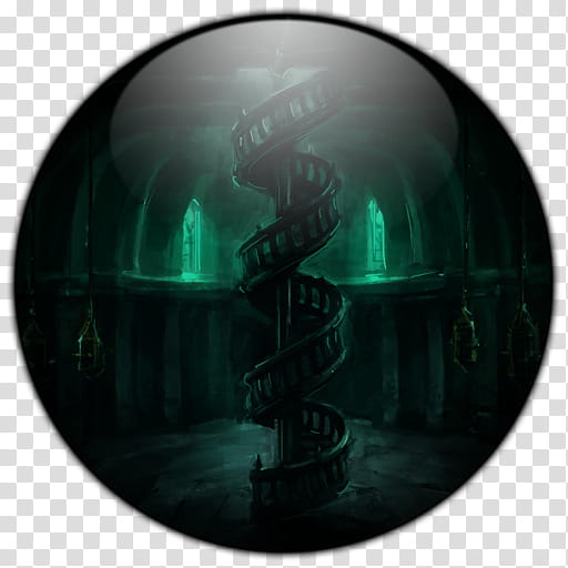 Amnesia The Dark Descent v, brown spiral stairs art transparent background PNG clipart