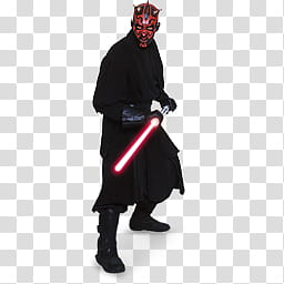 STAR WARS Characters and Droids Alpha Icons , Darth Maul,  transparent background PNG clipart