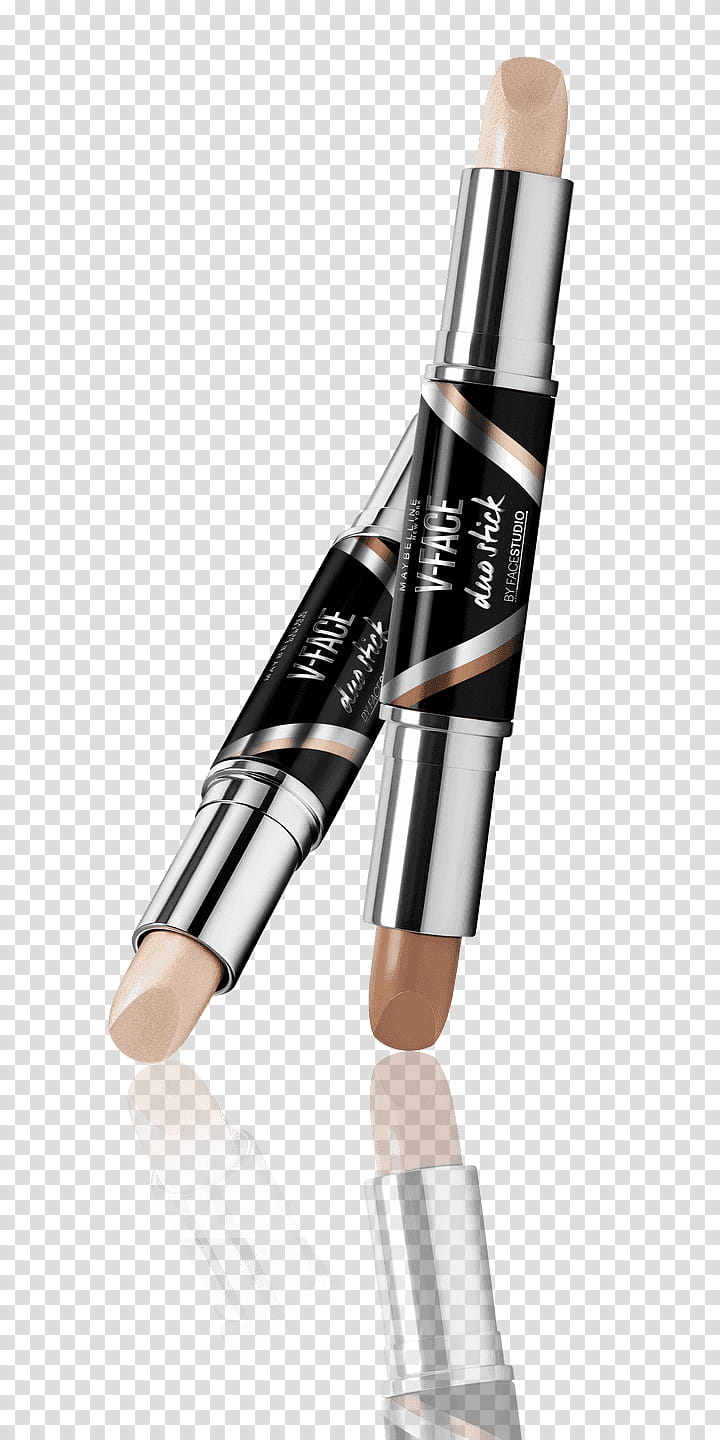 Brush, Maybelline, Maybelline Vface Contour Duo Stick, Foundation, Concealer, Maybelline Superstay, Contouring, Cosmetics transparent background PNG clipart