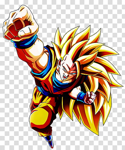 Goku # (SSJ) transparent background PNG clipart