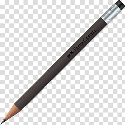 School, gray Faber-Castell pencil transparent background PNG clipart