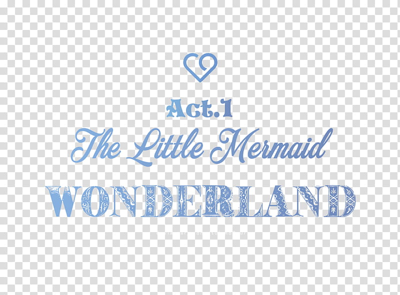 gugudan Act  The Little Mermaid Logo transparent background PNG clipart
