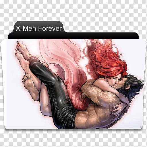 Marvel Comics Folder , X-Men Forever transparent background PNG clipart