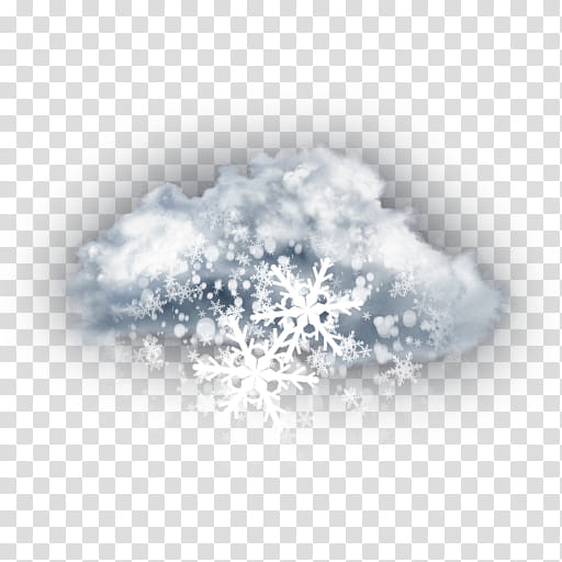 The REALLY BIG Weather Icon Collection, snow-heavy transparent background PNG clipart